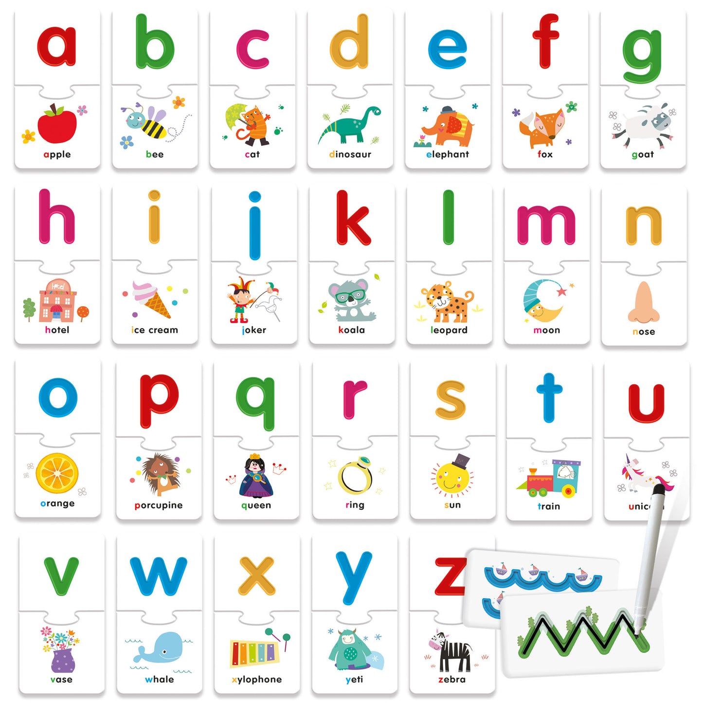 Headu ABC Write & Play Puzzles - Master the Alphabet