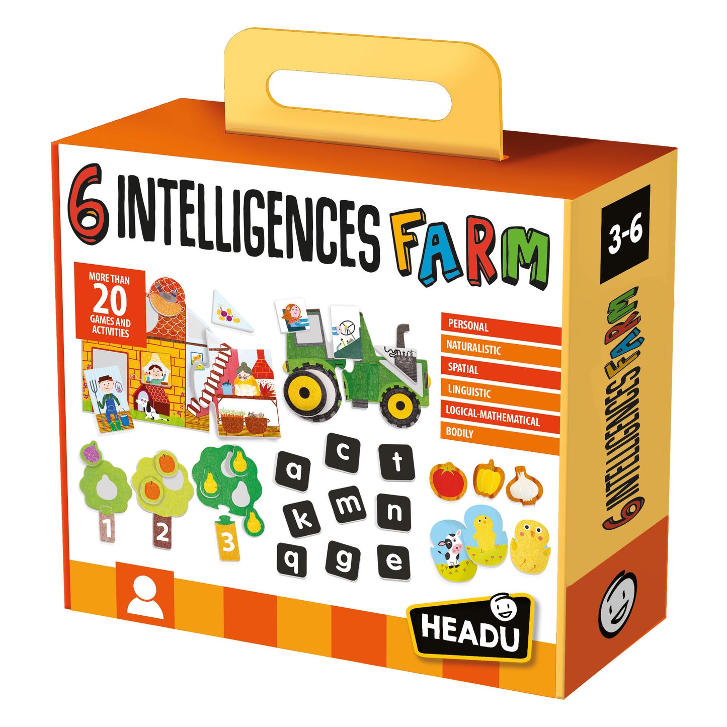 Headu 6 Intelligences Farm Games & Activities - Educational Playset