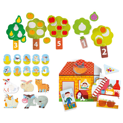 Headu 6 Intelligences Farm Games & Activities - Educational Playset