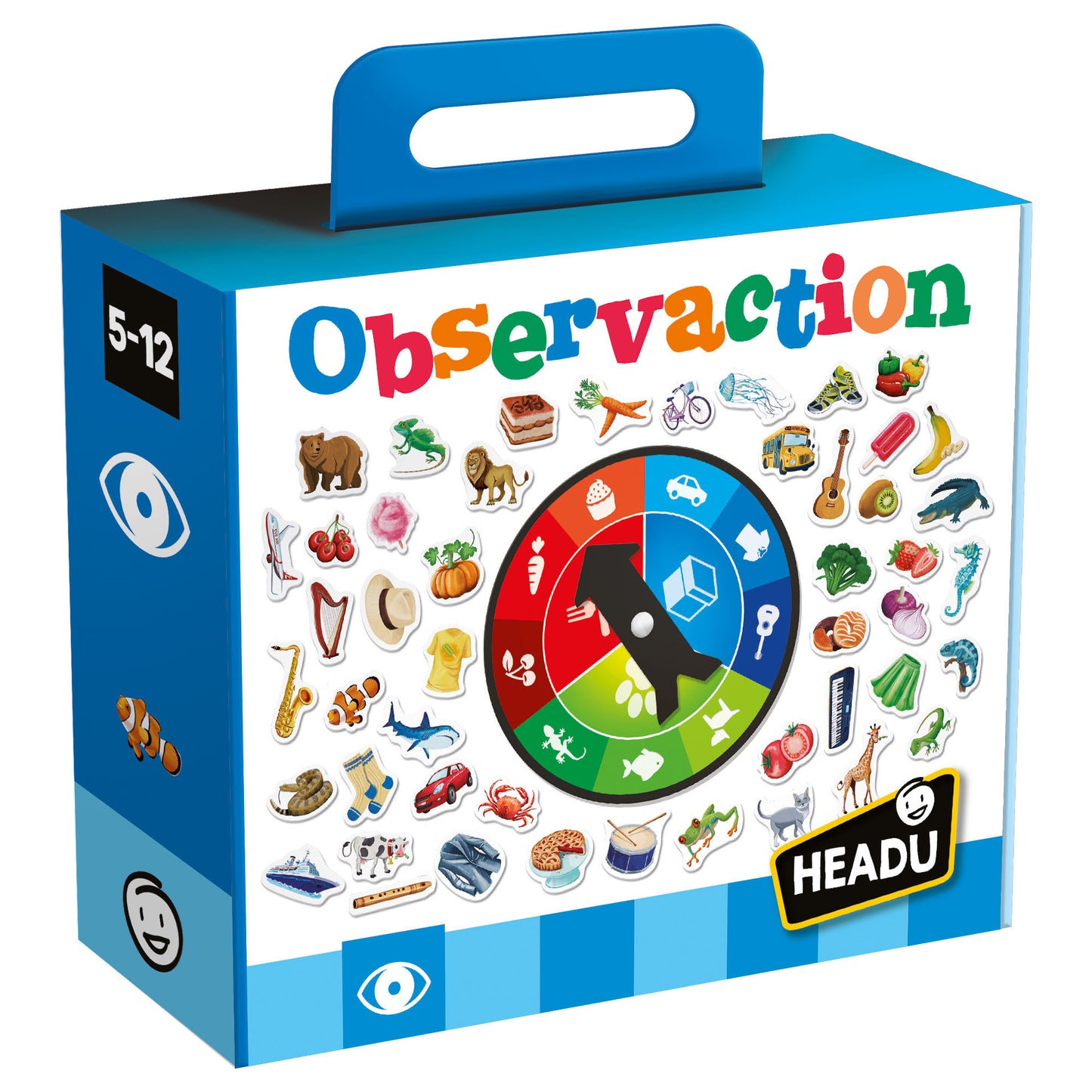 Headu Observaction - Color Clash Spin & Spot Game