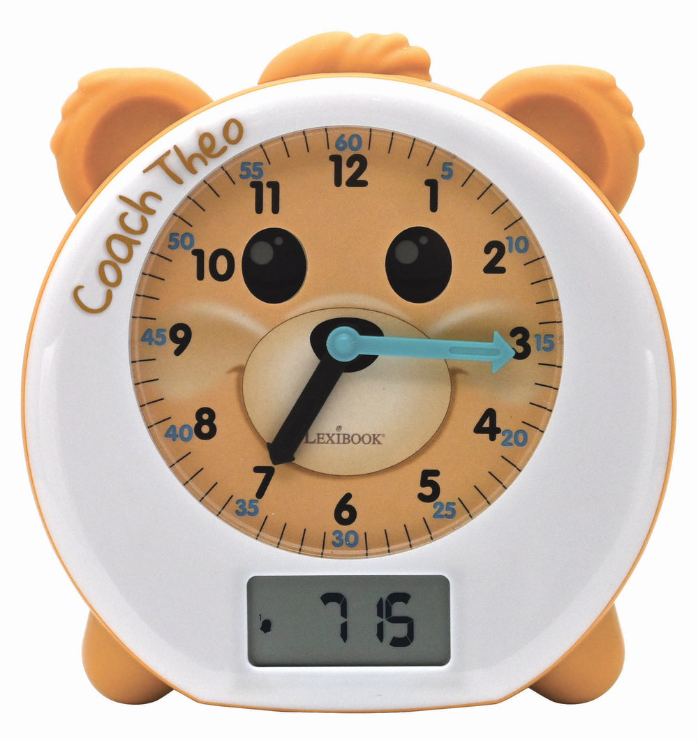 Lexibook Sleep Trainer Educational Alarm Clock - Oscar the Storytelling Bear