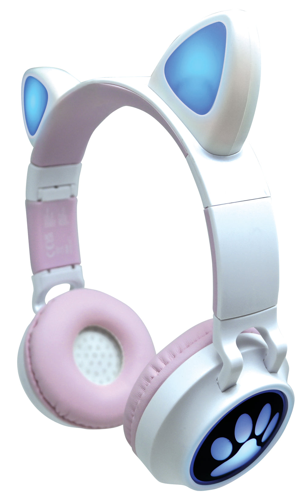 Lexibook Bluetooth Cat Ear Headphones with LED Lights - Pink
