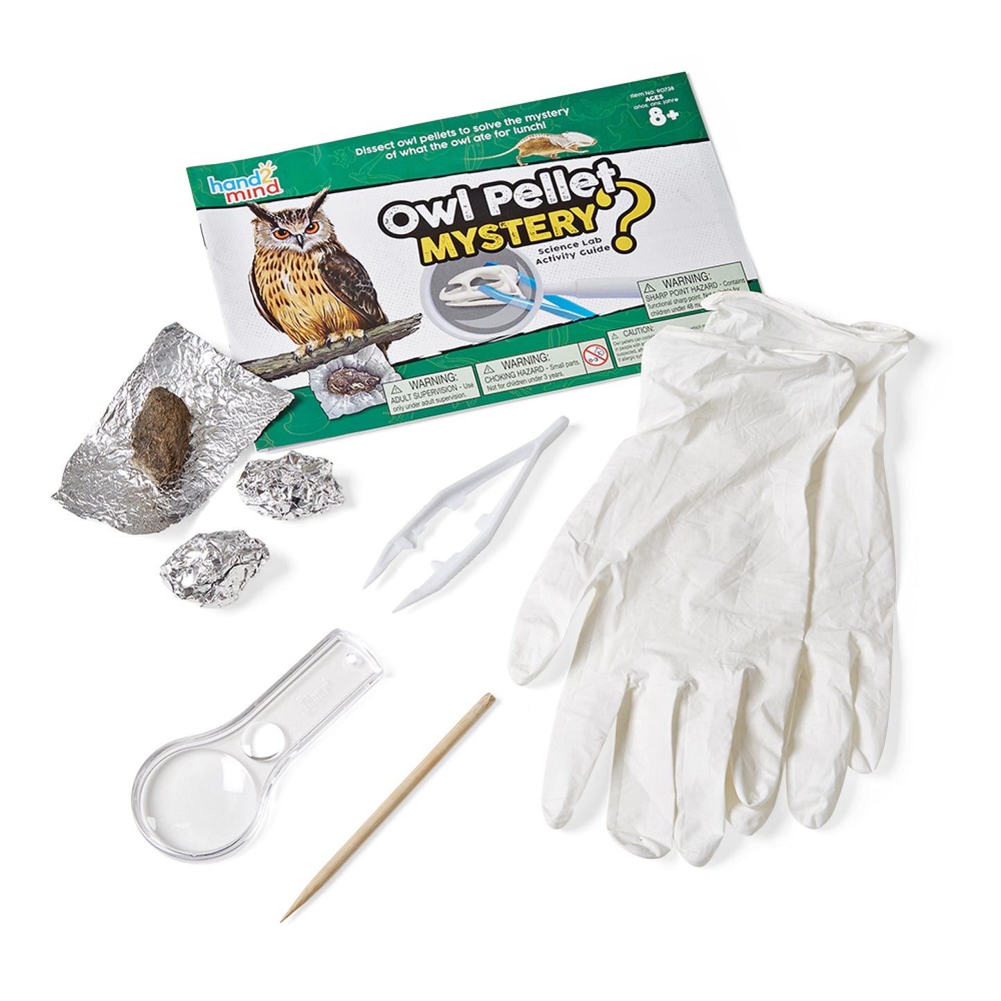 Hand2Mind Owl Pellet Mystery Science Lab Kit