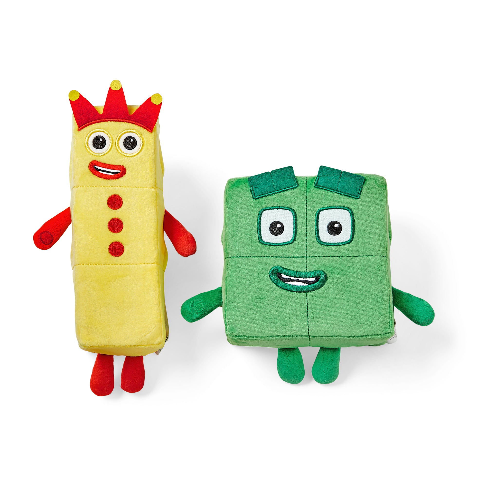 Hand2Mind Numberblocks 3 & 4 Playful Pals Plush – Toys