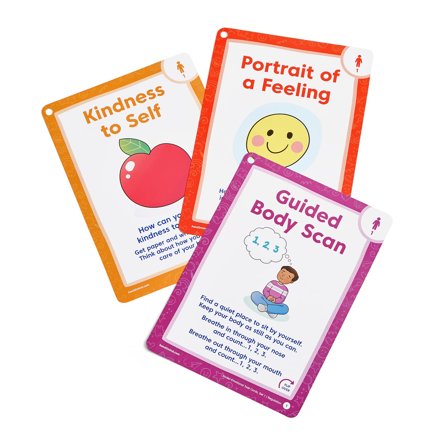 Hand2Mind Emotion Explorer Social-Emotional Learning Task Cards - Ages 3+