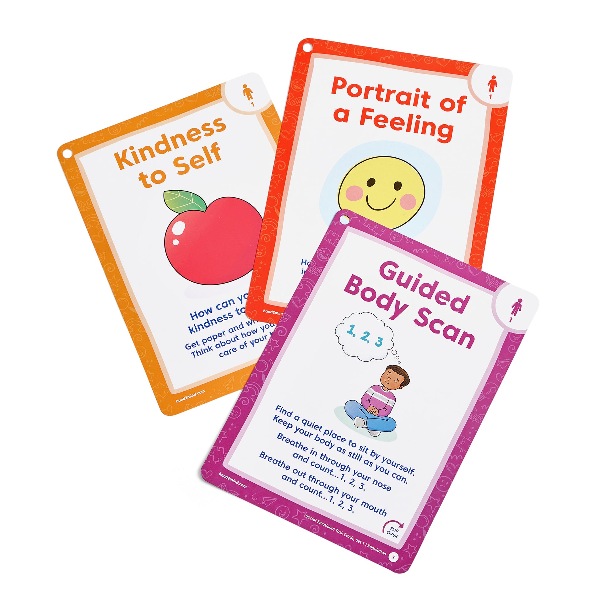 Hand2Mind Emotion Explorer Social-Emotional Learning Task Cards - Ages 3+