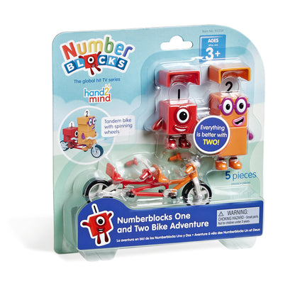 Hand2Mind Numberblocks One and Two Interactive Bike Adventure Toy