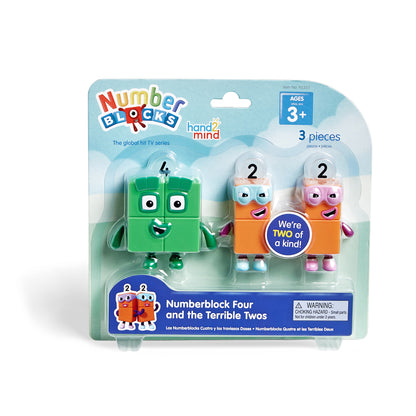 Hand2Mind Numberblocks Four and The Terrible Twos - Learning Fun - Multicolor