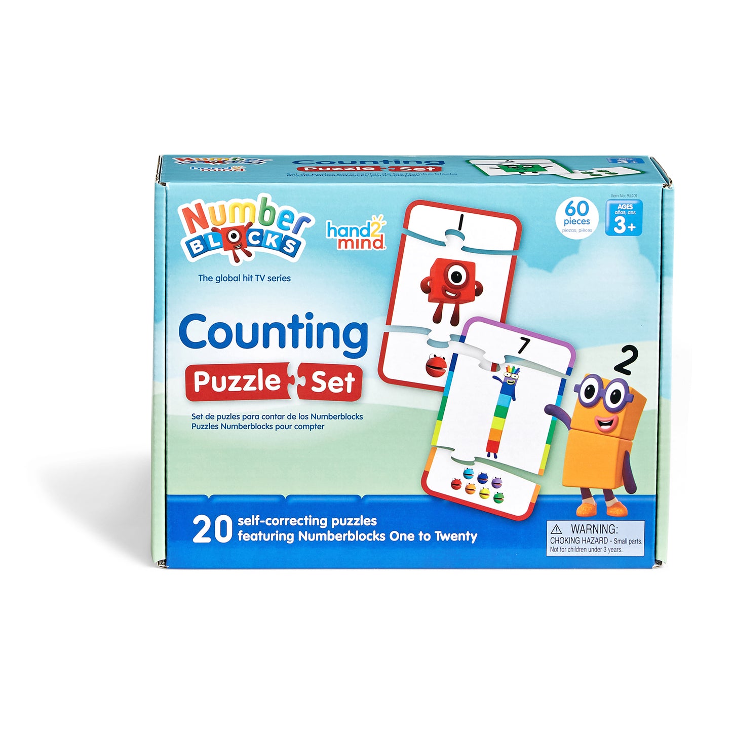 Hand2Mind Numberblocks Counting Puzzle Set