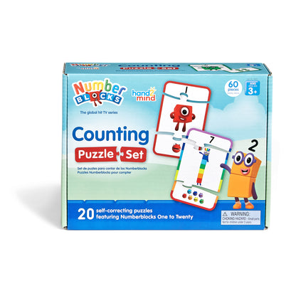 Hand2Mind Numberblocks Counting Puzzle Set