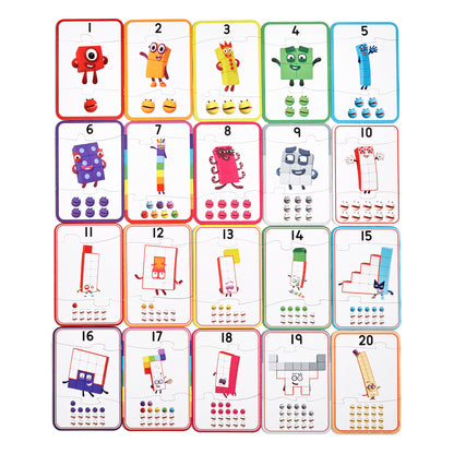 Hand2Mind Numberblocks Counting Puzzle Set