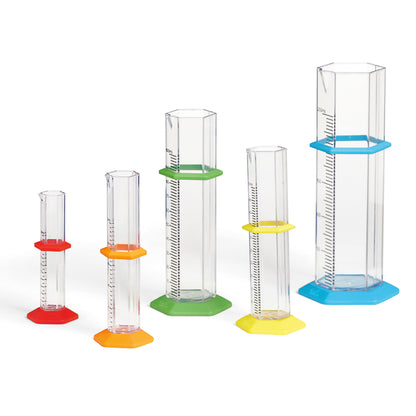 Hand2Mind Starter Science Graduated Cylinders Set for Kids