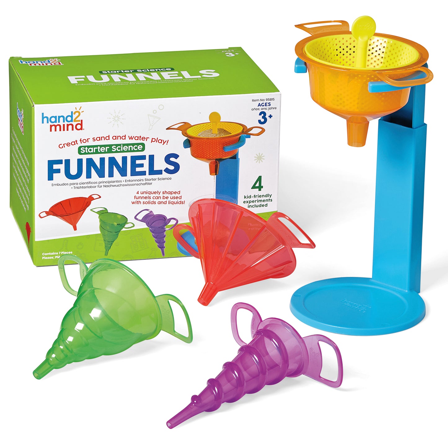 Hand2Mind Discover & Play Starter Science Funnels Set