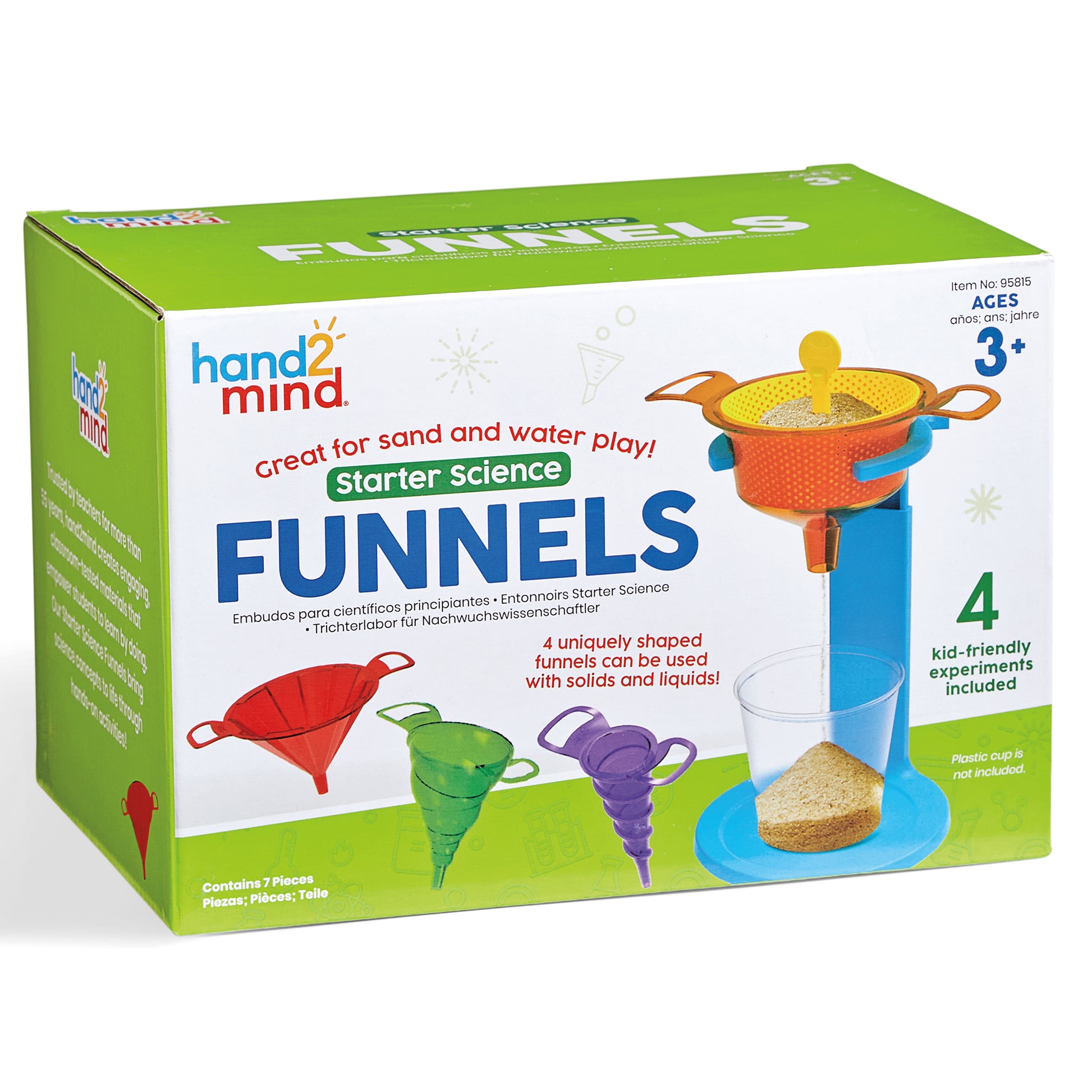 Hand2Mind Discover & Play Starter Science Funnels Set