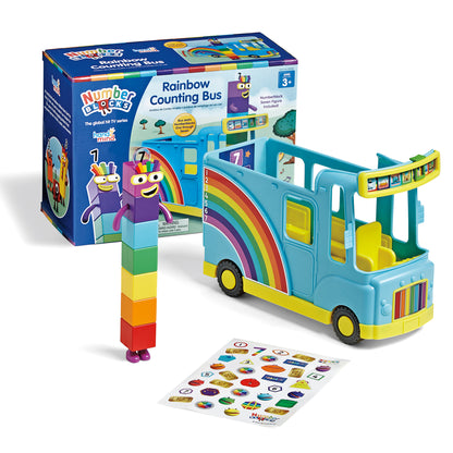 Hand2Mind Numberblocks Rainbow Counting Bus Interactive Toy