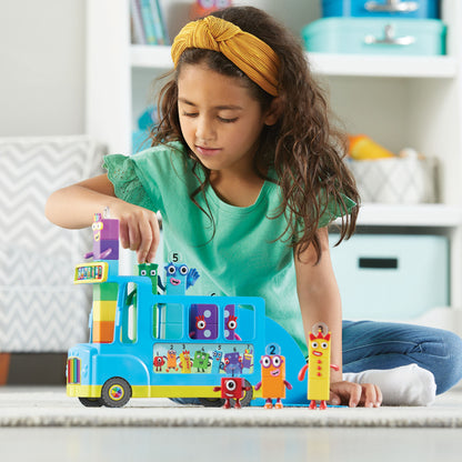 Hand2Mind Numberblocks Rainbow Counting Bus Interactive Toy