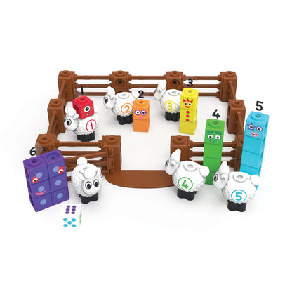 Hand2Mind MathLink Cubes Activity Set - Numberblocks Sheep Farm Adventure