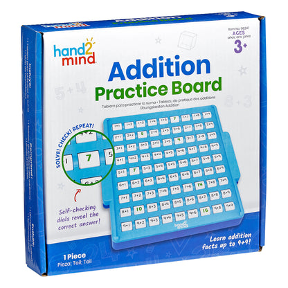 Hand2Mind Spin & Solve Interactive Math Facts Board - Addition Fun