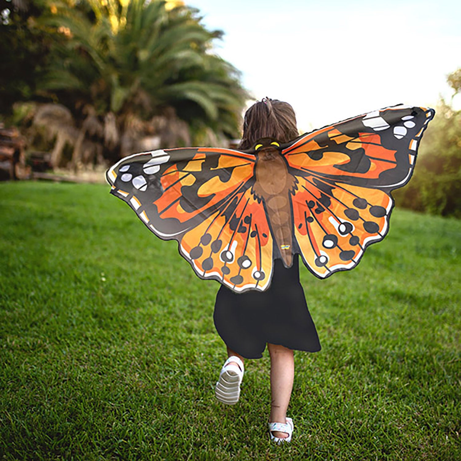 Insect Lore Vibrant Painted Lady Butterfly Wings for Kids, 3-Pack