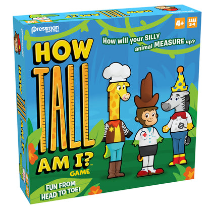 JAX Ltd. How Tall Am I? Animal Stacking Game