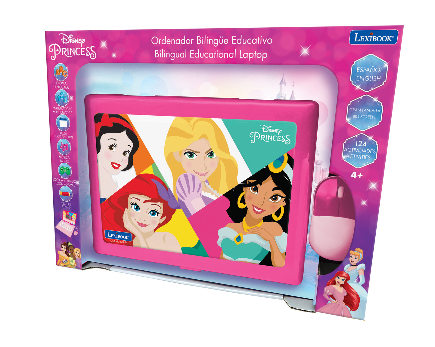 Disney Princess  Disney Princess Bilingual Educational Laptop