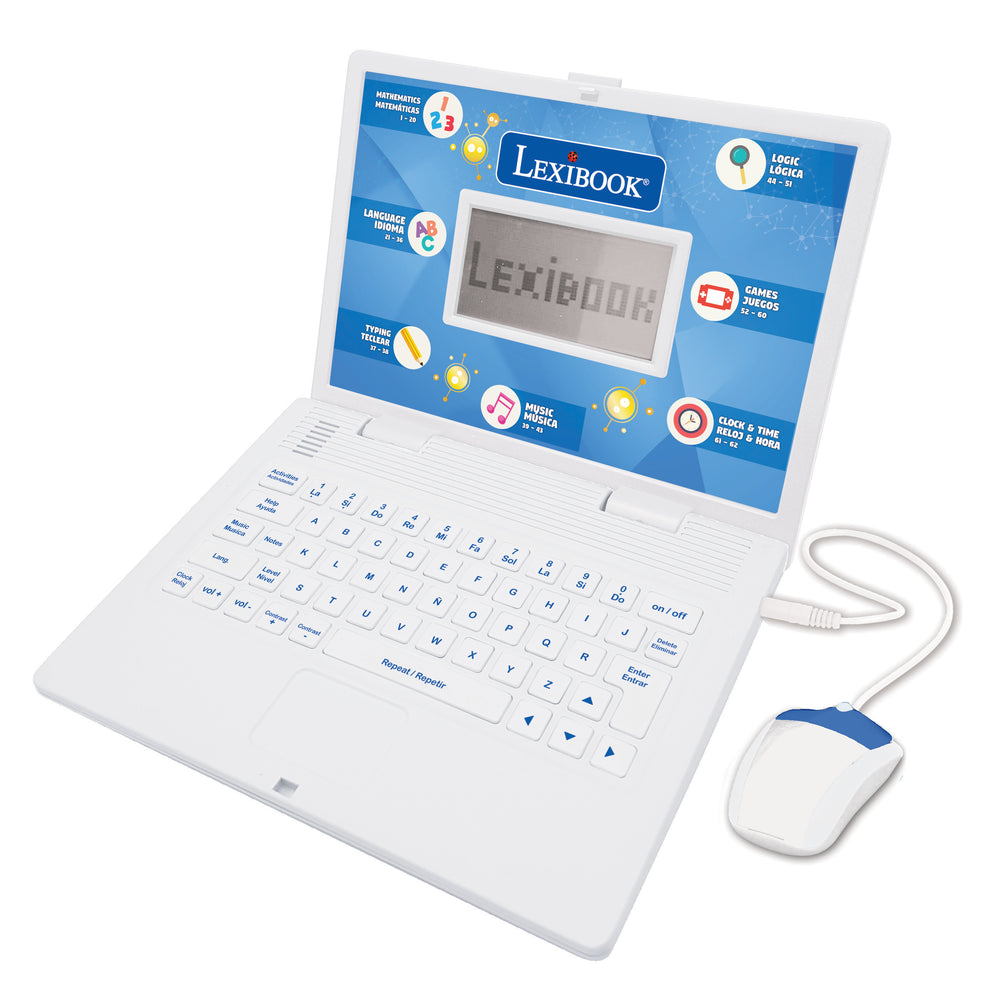 Lexibook Bilingual Educational Laptop – Dual Language Interactive Learning