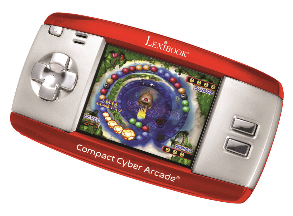 Lexibook Compact Cyber Arcade with 250 Games, Multi-Color Edition