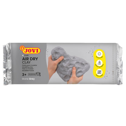 JOVI Home Artist Collection Air Dry Clay - Grey, 2.2lb Bar, Pack of 2