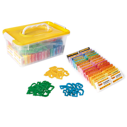 JOVI Plastilina Colorful Modeling Clay School Pack - 28 Bars with Accessories