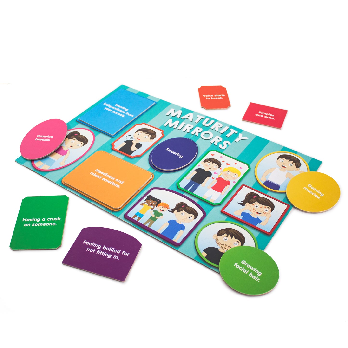 Junior Learning 6 Game Set for Personal Growth - Emotional and Social Development