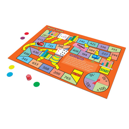 Junior Learning Math Board Games - Addition & Subtraction Adventure Pack of 2