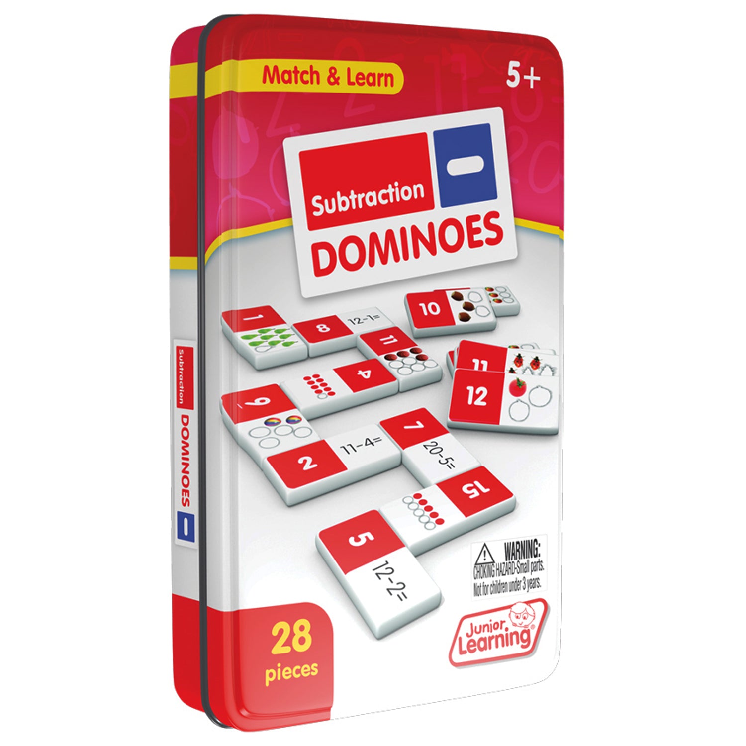 Junior Learning Subtraction Dominoes - Dual Set - Educational Math Game