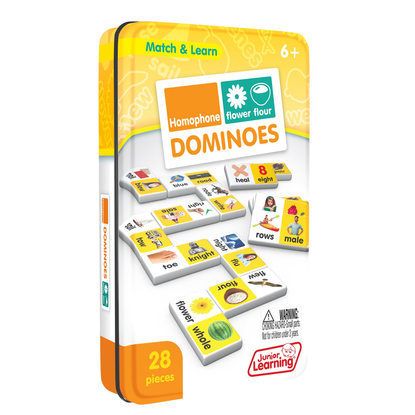 Junior Learning Homophone Match & Learn Dominoes - Dual Pack