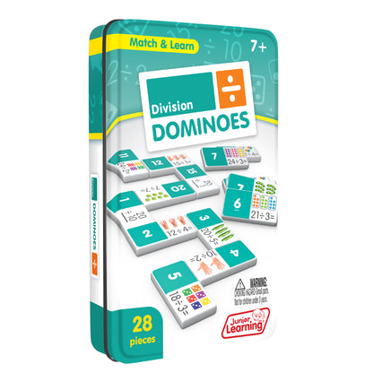 Junior Learning Division Whiz Match & Learn Dominoes - Double Fun Pack