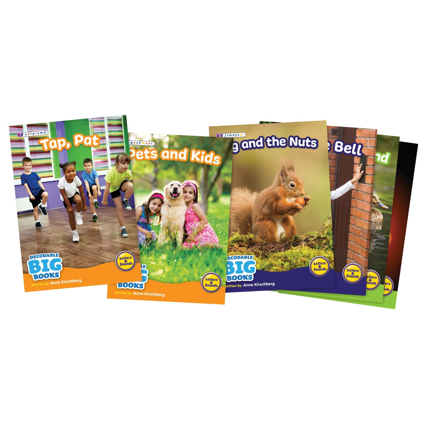 Beanstalk Books 6-Pack Decodable Big Non-Fiction Books Set