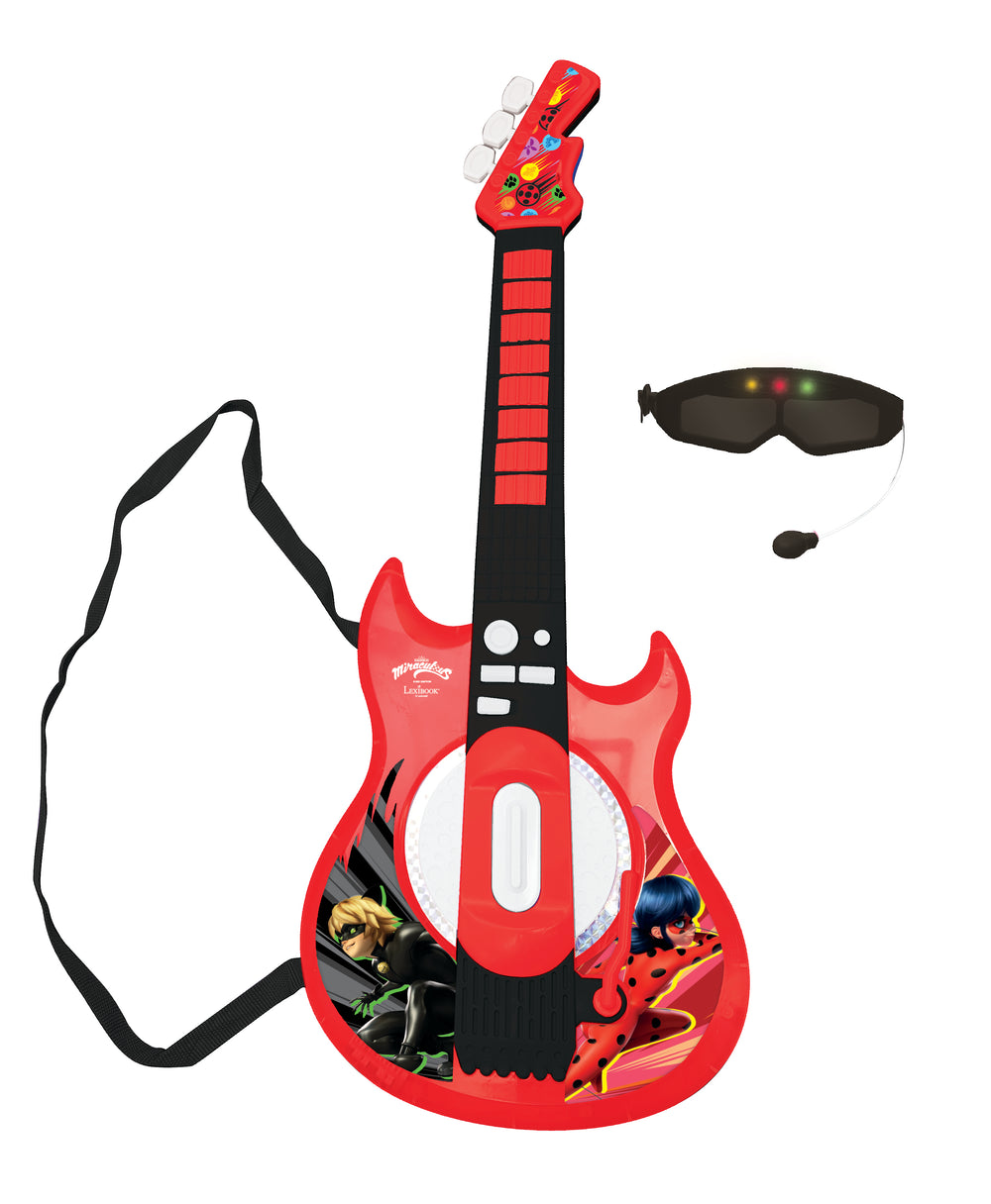 Miraculous Electronic Lighted Guitar - Kid's Musical Toy