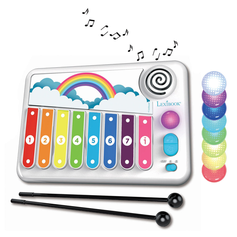 Lexibook Interactive Electronic Xylophone with Colorful Learning Modes