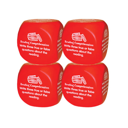 Kagan Publishing Reading Comprehension Cube - Super-Fun Learning - Set of 8