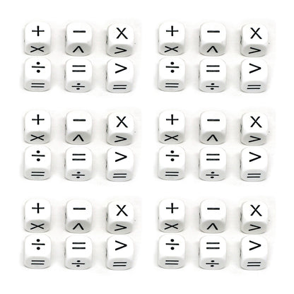 Koplow Games Operators Dice Math Fun Set, 36 Count