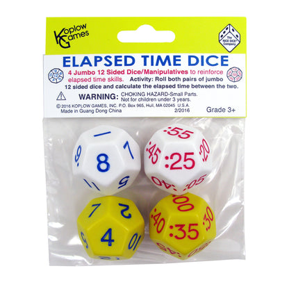 Koplow Games Time Mastery Elapsed Time Dice - 2 Packs