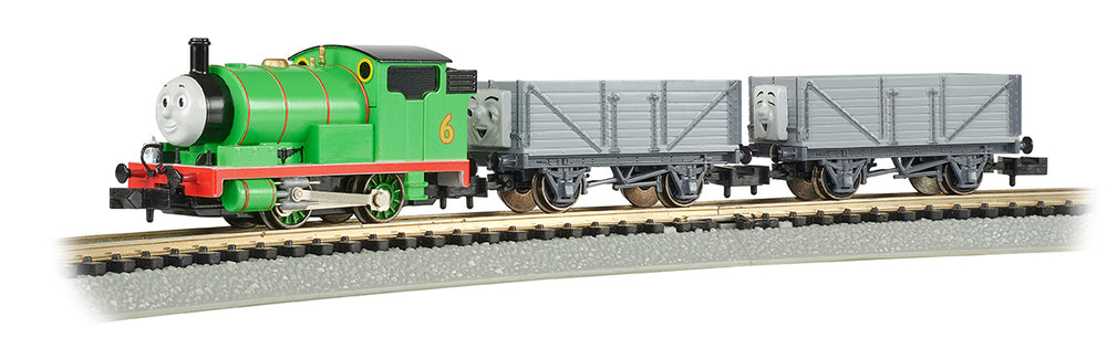 Bachmann Trains - Percy and the Troublesome Trucks N Scale Electric Train Set