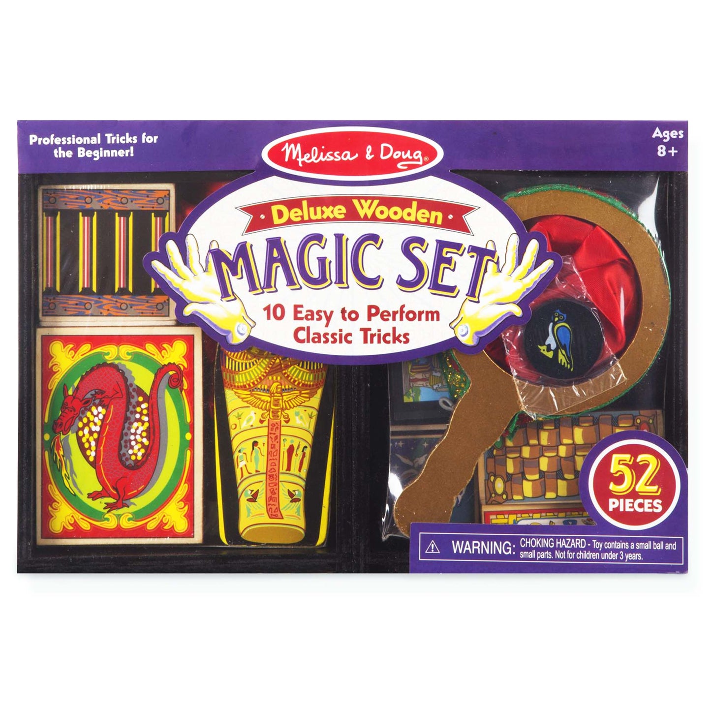 Melissa & Doug Deluxe Magic Set with 10 Easy-to-Master Tricks