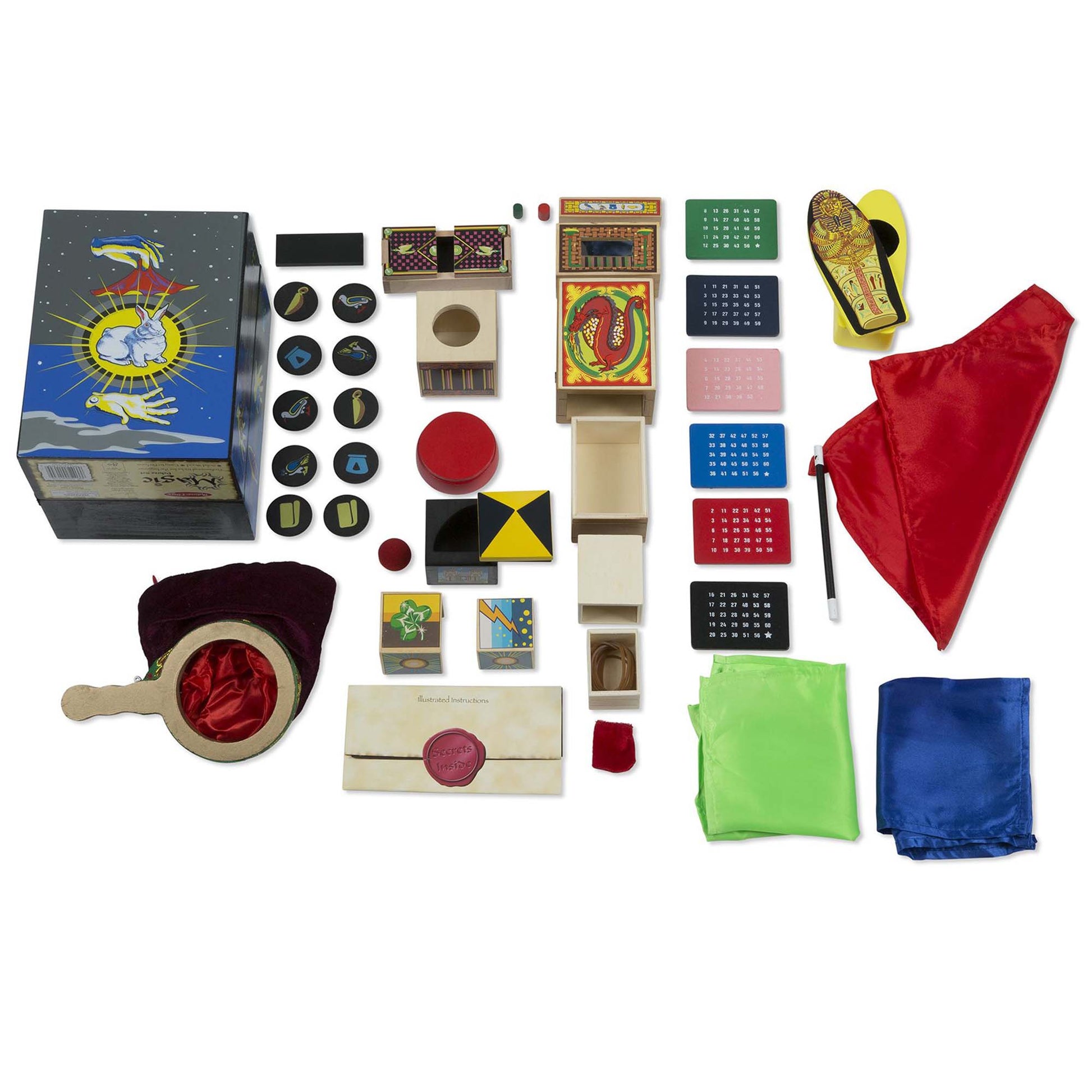 Melissa & Doug Deluxe Magic Set with 10 Easy-to-Master Tricks