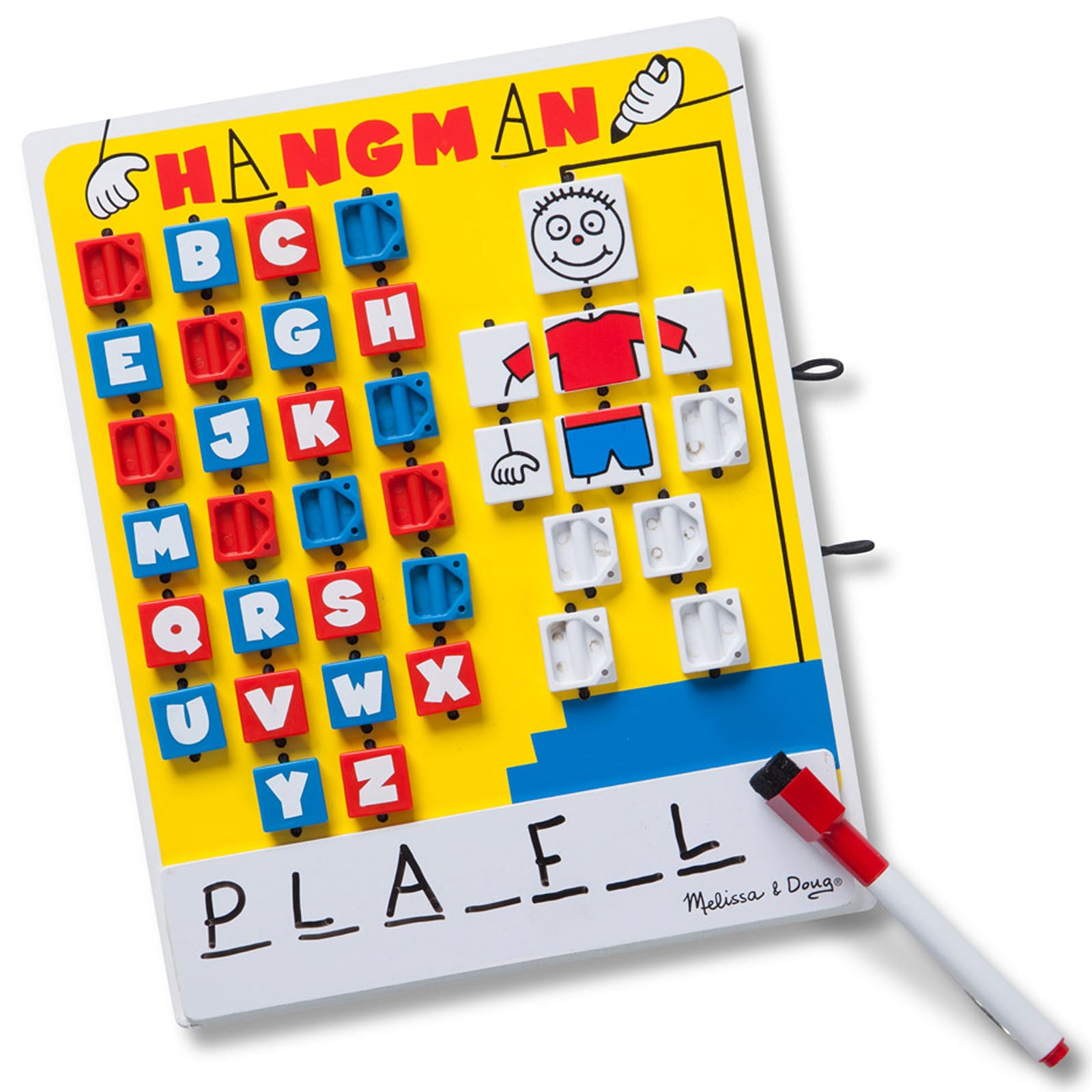 Melissa & Doug Flip-to-Win Hangman Travel Game, 2-Pack