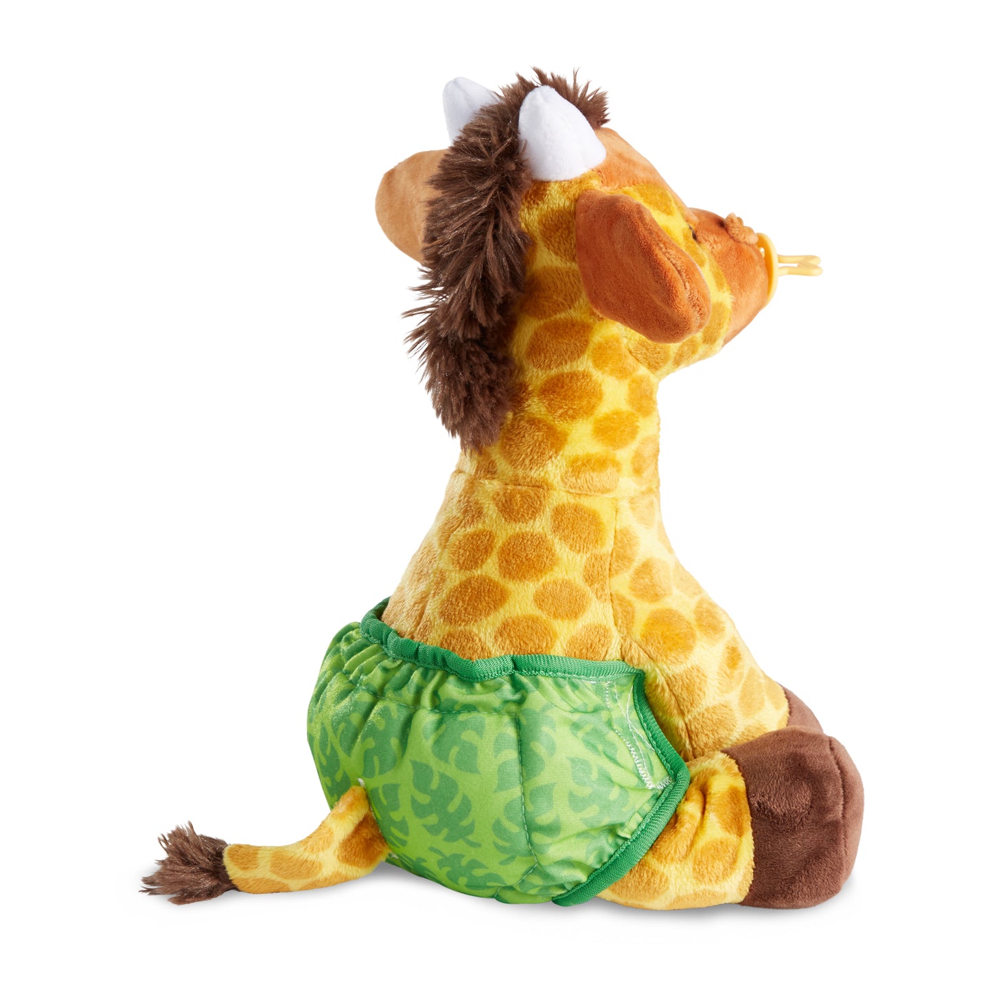 Melissa & Doug 11 inch Baby Giraffe Plush Stuffed Animal with Accessories