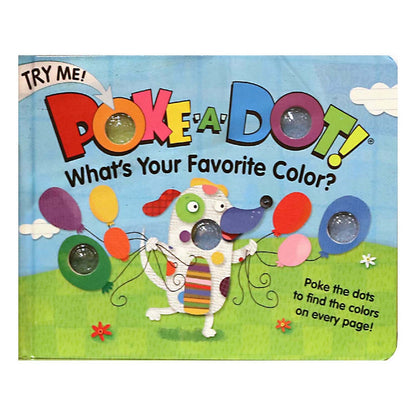 Melissa & Doug Poke-A-Dot! - What's Your Favorite Color? - Interactive Board Book