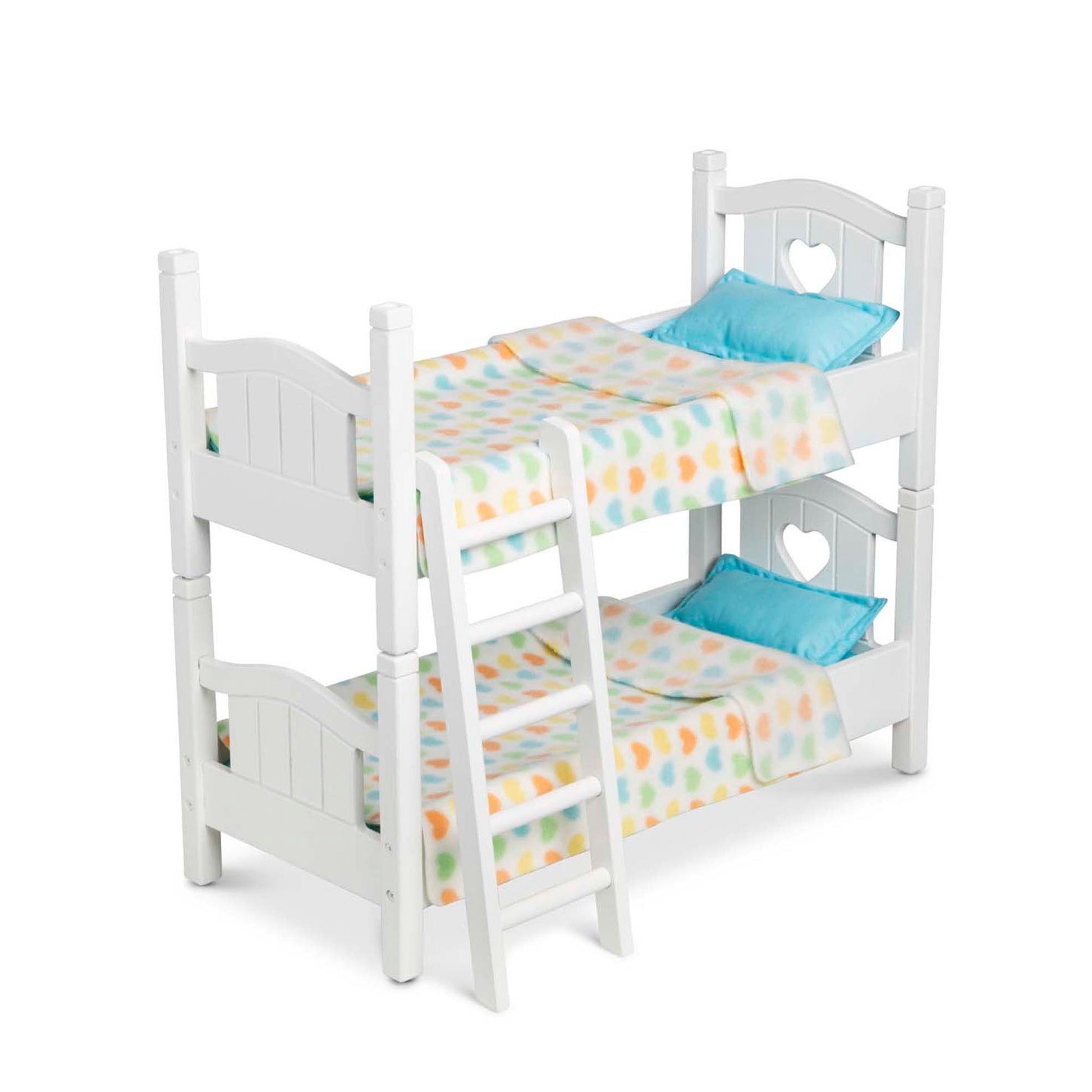 Melissa & Doug Mine to Love Wooden Doll Bunk Bed Playset