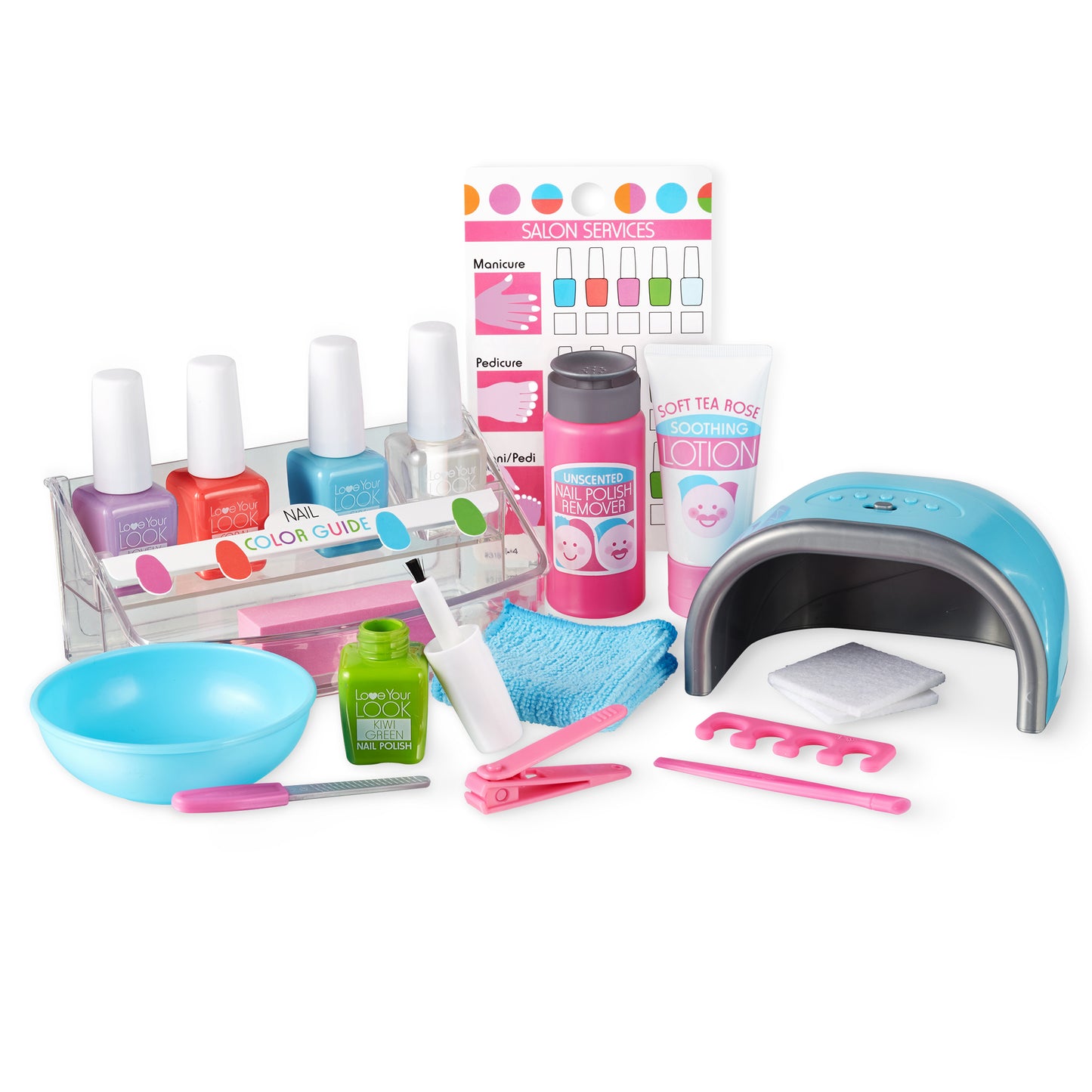 Melissa & Doug 20-Piece Love Your Look Nail Care Play Set