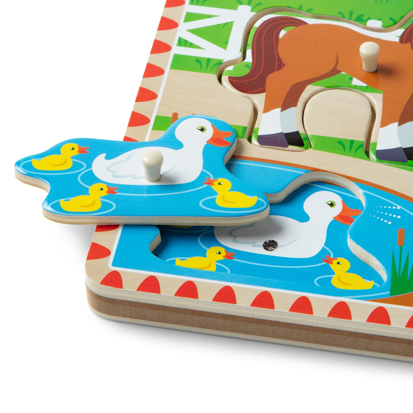 Melissa & Doug Old MacDonald's Farm Sound Puzzle - 8 Pieces