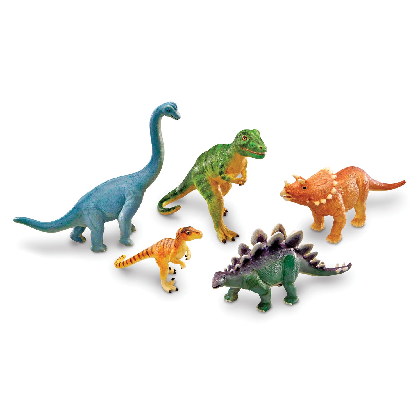 Learning Resources Jumbo Dinosaurs – Prehistoric Play Set of 5